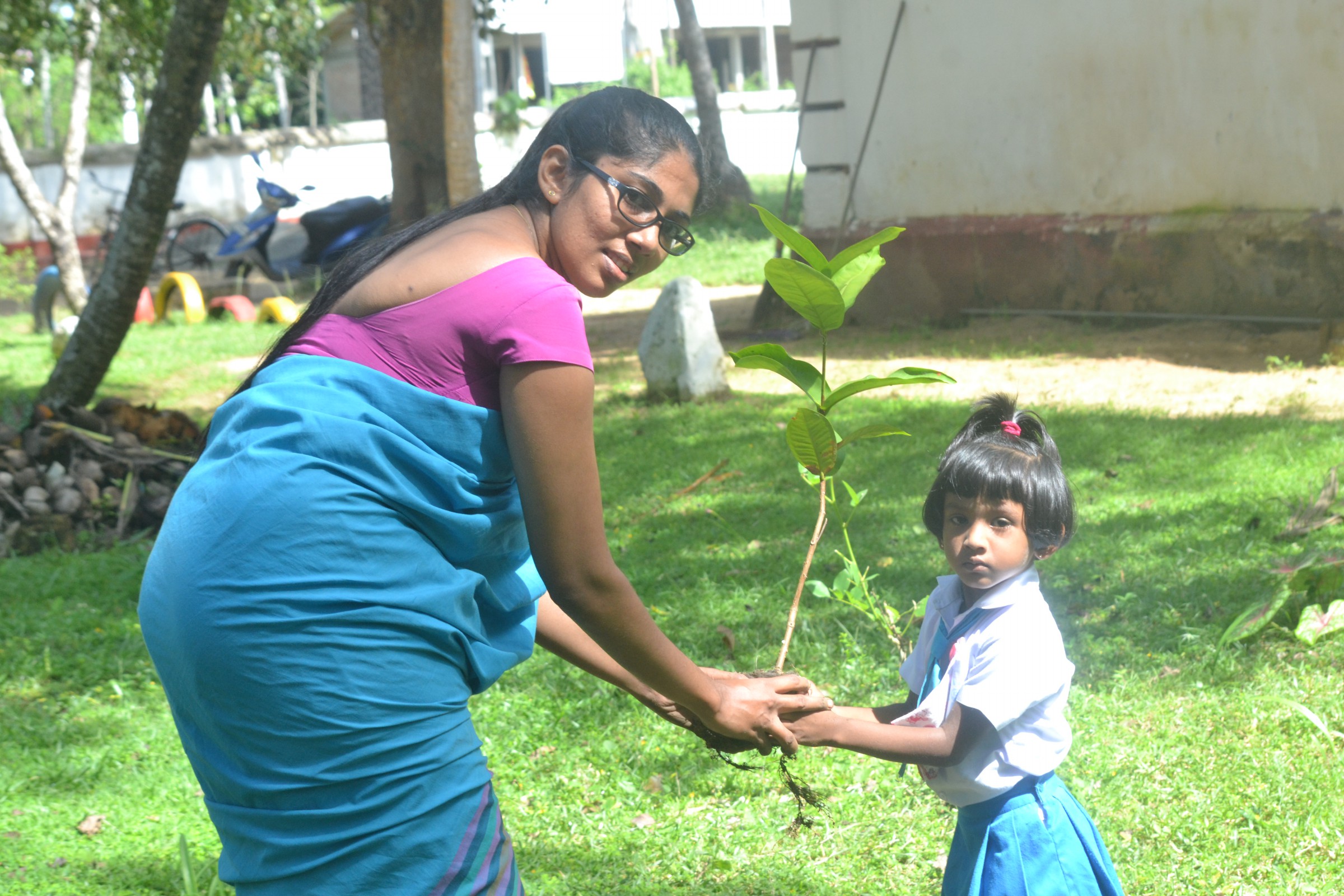 Matara – Weligama Medharama Pre School Tree Planting